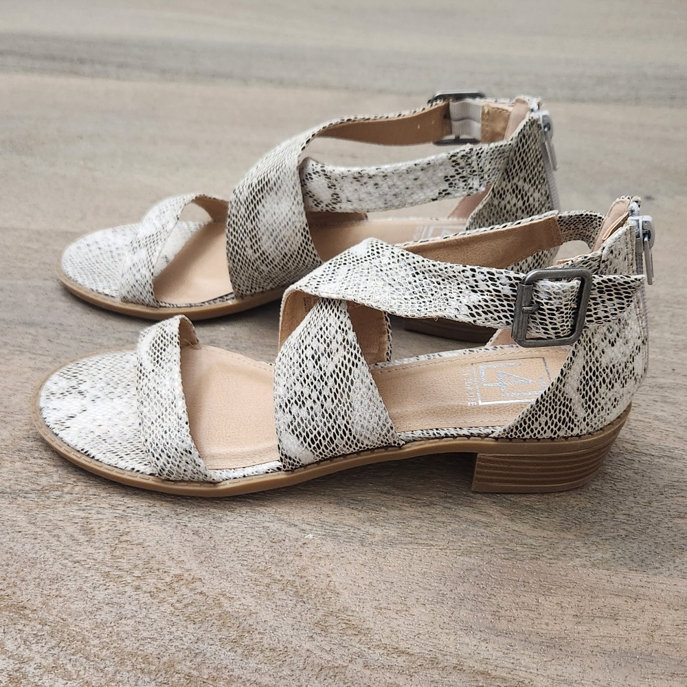 Lust For Life Snakeskin Sandal